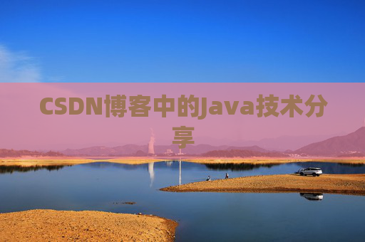CSDN博客中的Java技术分享
